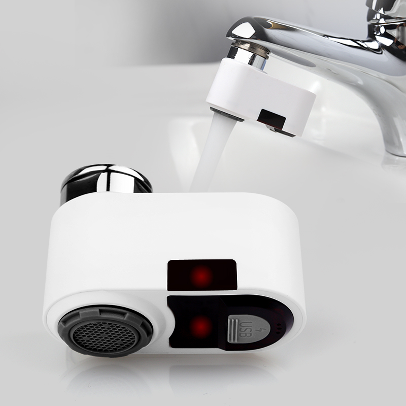 Automatic Watering - Intelligenter berührungsloser elektrischer Infrarot-Sensor-Wasserhahn für Badezimmerwaschbecken