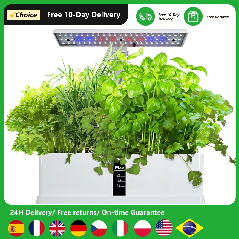 Smart Garden System - 9-Pods Smart Hydroponisches Anbausystem für den