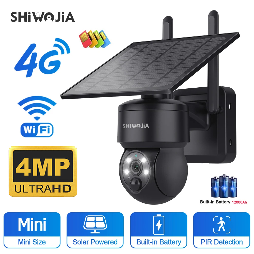 Shiwojia Wifi Wireless Ptz Sol – Garden Camera Bewertung und Preis