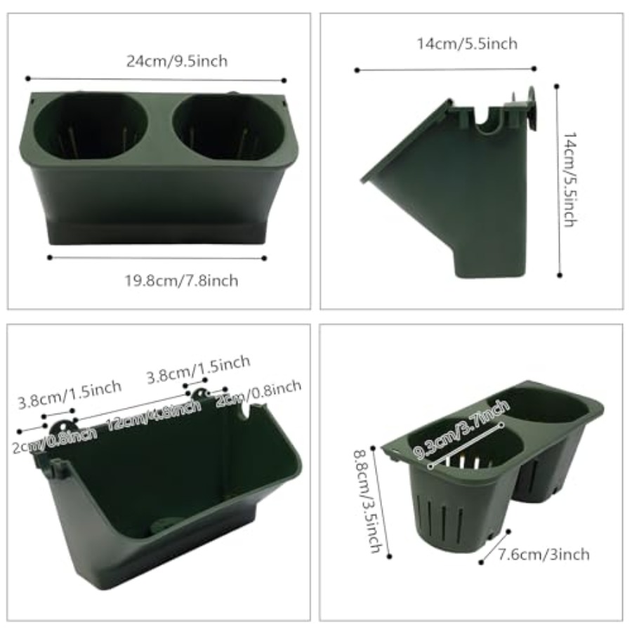 Vertikaler Wandpflanzkasten fü – Self Watering Planter Bewertung und Preis